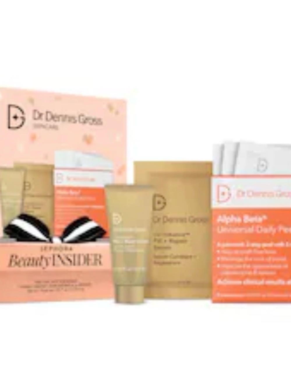 Dr. Dennis Gross Peach & Gold Skincare Mask Set for Women
